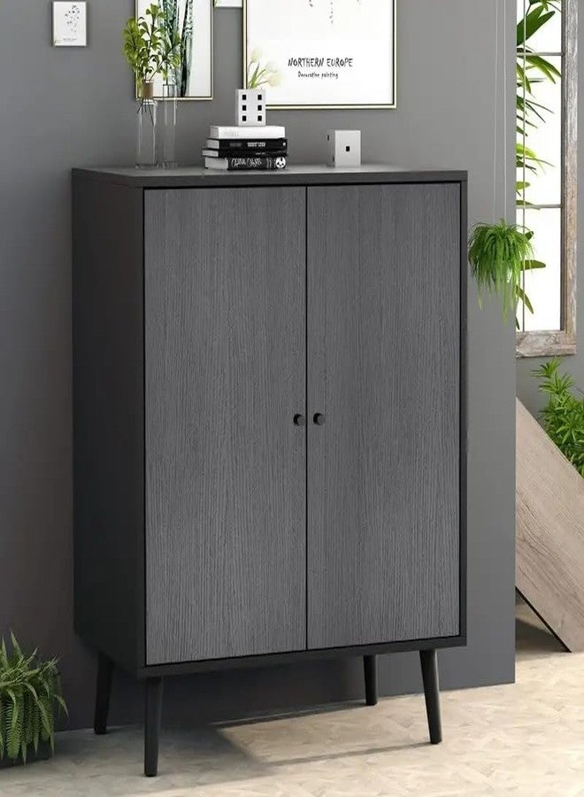 HAPPYMATES ورق جدران لاصق ذاتي من هابي ميتس، مثالي لتجديد الأبواب القديمة، مقاوم للماء والزيوت، مصنوع من فينيل PVC، ورق جدران للتجديد والديكور. (خشب محروق، 60 × 121 سم) - Image 4